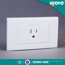 Igoto American Standard Receptacle Elektrische 3 Pin Wandsteckdose